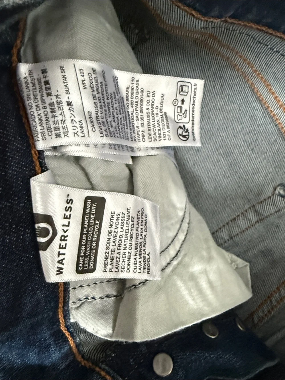 Levi's Men's Indigo Straight Jeans